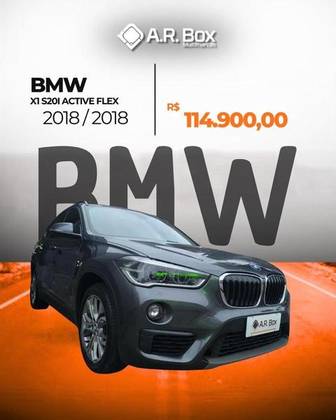 BMW X1 2.0 16V TURBO ACTIVEFLEX SDRIVE20I 4P AUTOMÁTICO