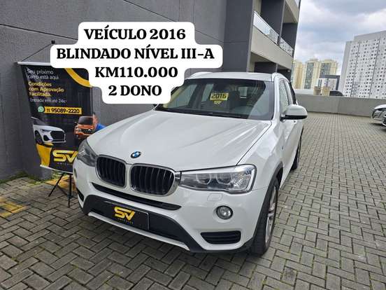 BMW-X3-2.0 20I 4X4 16V GASOLINA 4P AUTOMÁTICO BMW-X3-2015