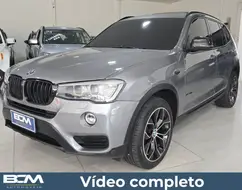 BMW X3 2.0 20I X LINE 4X4 16V GASOLINA 4P AUTOMÁTICO BMW X3 2.0 20I X LINE 4X4 16V GASOLINA 4P AUTOMÁTICO