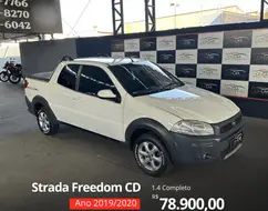FIAT STRADA 1.4 MPI FREEDOM CD 8V FLEX 3P MANUAL FIAT STRADA 1.4 MPI FREEDOM CD 8V FLEX 3P MANUAL
