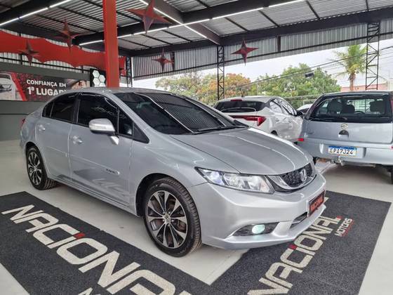 HONDA CIVIC 2.0 LXR 16V FLEX 4P AUTOMÁTICO