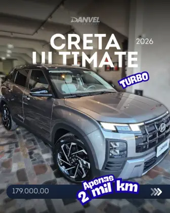 HYUNDAI CRETA 1.6 TGDI GASOLINA ULTIMATE DCT HYUNDAI CRETA 1.6 TGDI GASOLINA ULTIMATE DCT