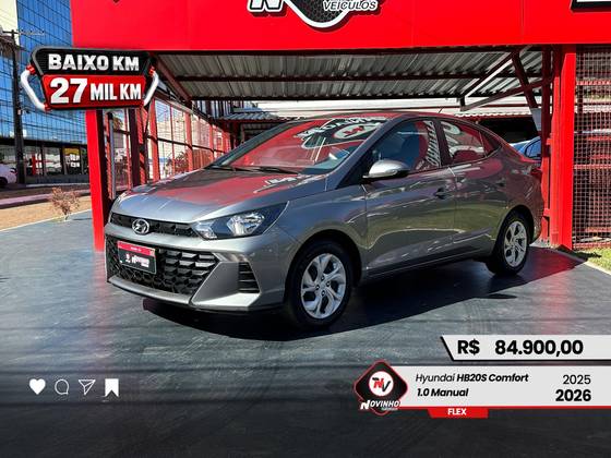 HYUNDAI HB20S 1.0 12V FLEX COMFORT MANUAL