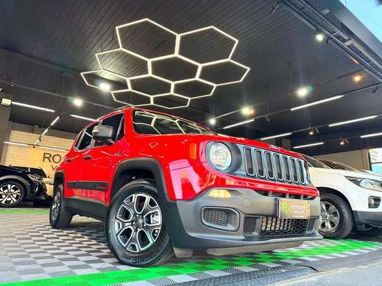 JEEP-RENEGADE-1.8 16V FLEX 4P AUTOMÁTICO JEEP-RENEGADE-2018