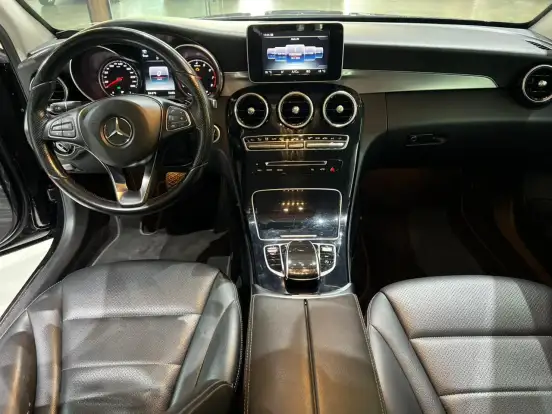 MERCEDES-BENZ-C 180-1.6 CGI 16V TURBO GASOLINA 4P AUTOMÁTICO MERCEDES-BENZ-C 180-2014