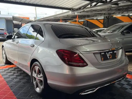 MERCEDES-BENZ-C 180-1.6 CGI AVANTGARDE 16V TURBO GASOLINA 4P AUTOMÁTICO MERCEDES-BENZ-C 180-2015