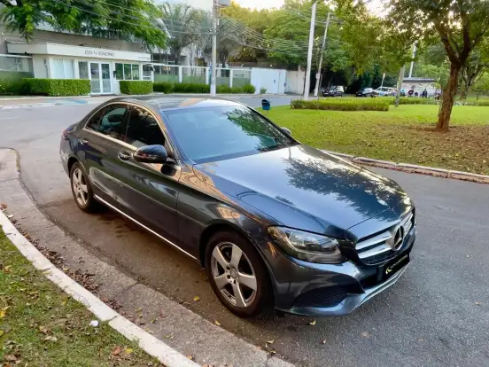 MERCEDES-BENZ-C 180-1.6 CGI AVANTGARDE 16V TURBO GASOLINA 4P AUTOMÁTICO MERCEDES-BENZ-C 180-2015