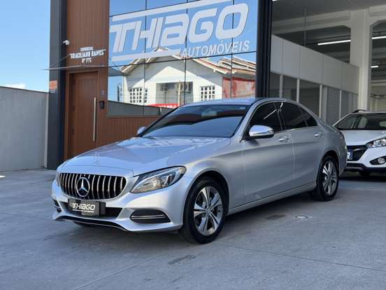 MERCEDES-BENZ-C 180-1.6 CGI 16V TURBO FLEX 4P AUTOMÁTICO MERCEDES-BENZ-C 180-2016