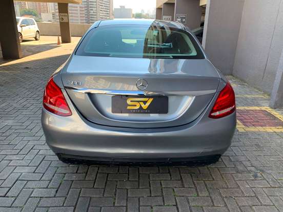 MERCEDES-BENZ-C 180-1.6 CGI AVANTGARDE 16V TURBO GASOLINA 4P AUTOMÁTICO MERCEDES-BENZ-C 180-2015