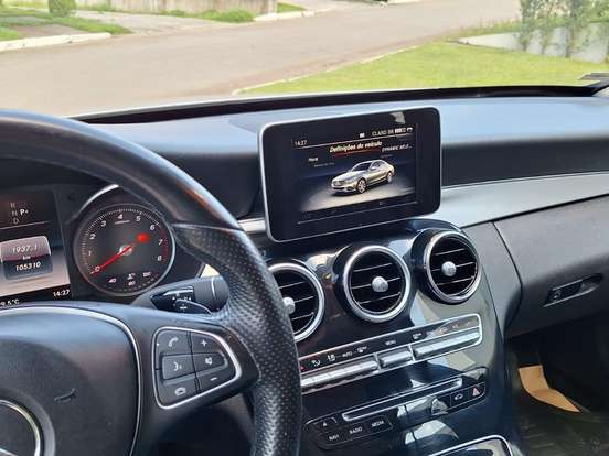 MERCEDES-BENZ-C 200-2.0 CGI AVANTGARDE 16V GASOLINA 4P AUTOMÁTICO MERCEDES-BENZ-C 200-2015