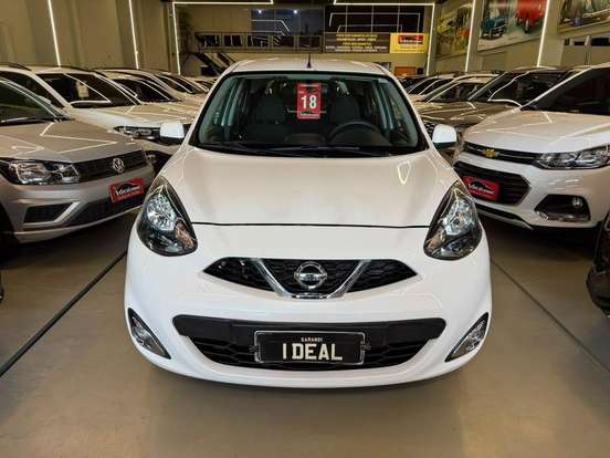 NISSAN-MARCH-1.6 SL 16V FLEXSTART 4P XTRONIC NISSAN-MARCH-2018