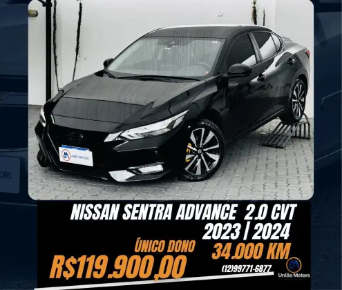 NISSAN SENTRA 2.0 16V GASOLINA ADVANCE XTRONIC