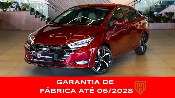 NISSAN VERSA 1.6 16V FLEX EXCLUSIVE XTRONIC NISSAN VERSA 1.6 16V FLEX EXCLUSIVE XTRONIC