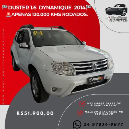 RENAULT DUSTER 1.6 DYNAMIQUE 4X2 16V FLEX 4P MANUAL