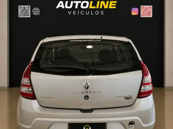 RENAULT-SANDERO-1.6 PRIVILÉGE 16V FLEX 4P AUTOMÁTICO RENAULT-SANDERO-2012