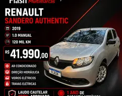 RENAULT SANDERO 1.0 12V SCE FLEX AUTHENTIQUE MANUAL RENAULT SANDERO 1.0 12V SCE FLEX AUTHENTIQUE MANUAL