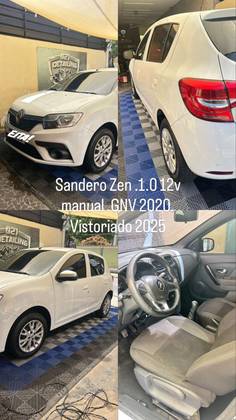 RENAULT SANDERO 1.0 12V SCE FLEX ZEN MANUAL