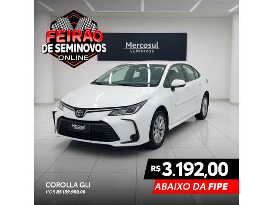 TOYOTA COROLLA 2.0 VVT-IE FLEX GLI DIRECT SHIFT