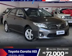 TOYOTA COROLLA 2.0 XEI 16V FLEX 4P AUTOMÁTICO TOYOTA COROLLA 2.0 XEI 16V FLEX 4P AUTOMÁTICO