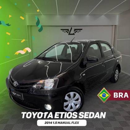 TOYOTA ETIOS 1.5 X SEDAN 16V FLEX 4P MANUAL