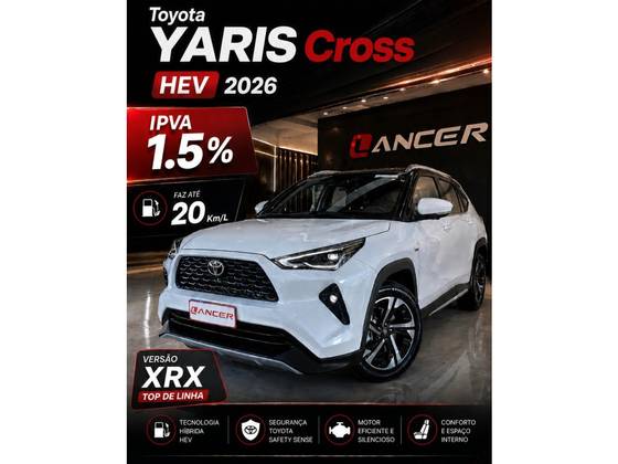 TOYOTA YARIS CROSS 1.5 VVT-I HYBRID FLEX XRX CVT