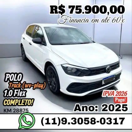 VOLKSWAGEN POLO 1.0 MPI TRACK MANUAL