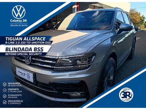 VOLKSWAGEN TIGUAN 2.0 350 TSI GASOLINA ALLSPACE R-LINE 4MOTION DSG