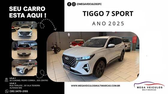 CAOA CHERY TIGGO 7 1.5 TCI TURBO FLEX SPORT CVT
