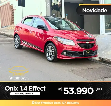 CHEVROLET ONIX 1.4 MPFI EFFECT 8V FLEX 4P MANUAL
