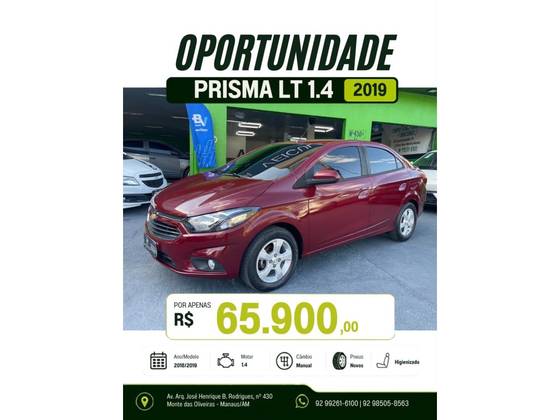 CHEVROLET PRISMA 1.4 MPFI LT 8V FLEX 4P MANUAL