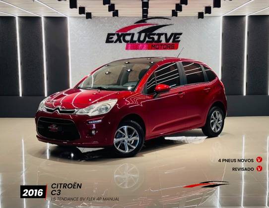 CITROËN C3 1.5 TENDANCE 8V FLEX 4P MANUAL