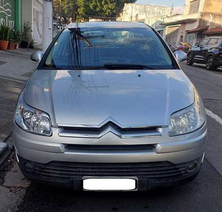 CITROËN-C4-2.0 EXCLUSIVE PALLAS 16V FLEX 4P AUTOMÁTICO CITROËN-C4-2008