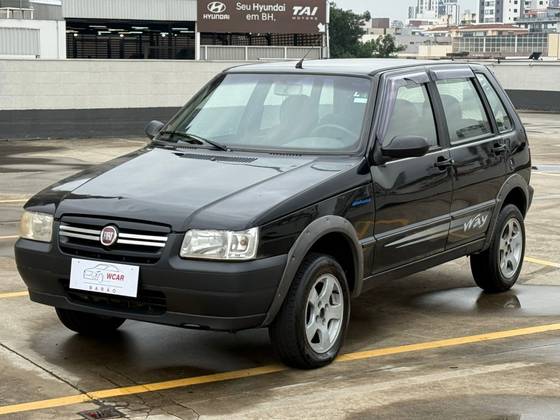 FIAT UNO 1.0 MPI MILLE WAY ECONOMY 8V FLEX 4P MANUAL