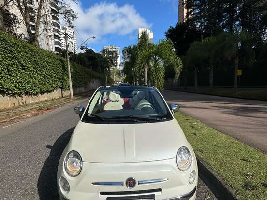 FIAT-500-1.4 CABRIO 16V FLEX 2P AUTOMÁTICO FIAT-500-2014