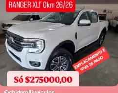 FORD RANGER 3.0 V6 TURBO DIESEL CD XLT 4X4 AUTOMÁTICO FORD RANGER 3.0 V6 TURBO DIESEL CD XLT 4X4 AUTOMÁTICO