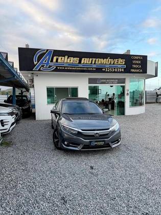 HONDA CIVIC 1.5 16V TURBO GASOLINA TOURING 4P CVT