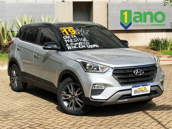 HYUNDAI CRETA 2.0 16V FLEX PRESTIGE AUTOMÁTICO