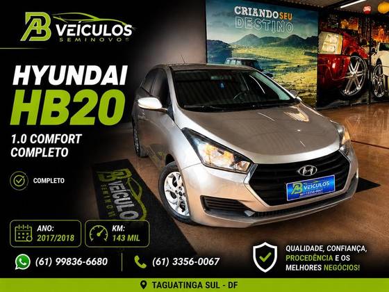 HYUNDAI HB20 1.0 COMFORT 12V FLEX 4P MANUAL