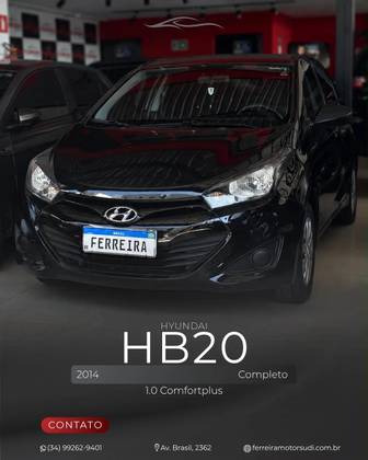 HYUNDAI HB20 1.0 COMFORT PLUS 12V FLEX 4P MANUAL