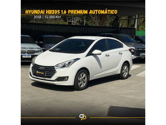 HYUNDAI HB20S 1.6 PREMIUM 16V FLEX 4P AUTOMÁTICO