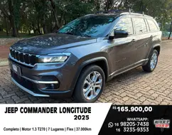 JEEP COMMANDER 1.3 T270 TURBO FLEX LONGITUDE AT6 JEEP COMMANDER 1.3 T270 TURBO FLEX LONGITUDE AT6