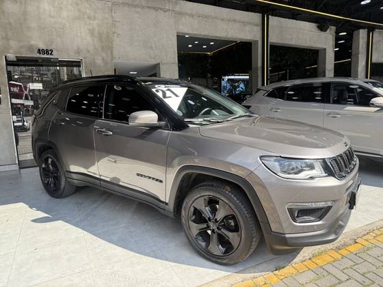 JEEP COMPASS 2.0 16V FLEX LONGITUDE AUTOMÁTICO