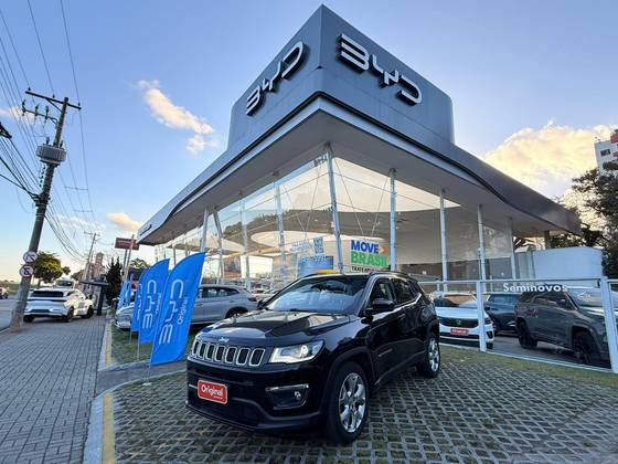 JEEP COMPASS 2.0 16V FLEX LONGITUDE AUTOMÁTICO