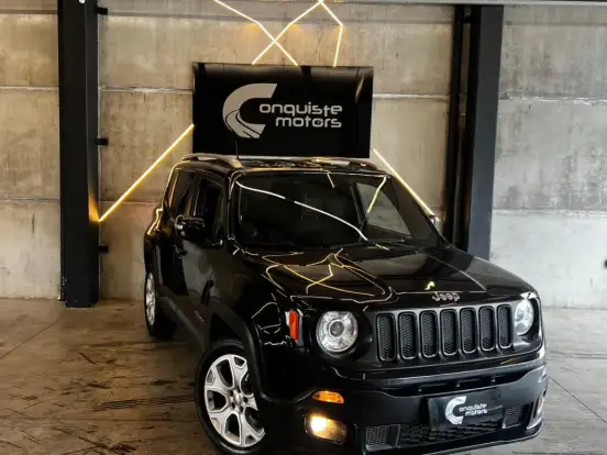 JEEP-RENEGADE-1.8 16V FLEX LIMITED 4P AUTOMÁTICO JEEP-RENEGADE-2018