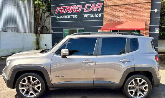 JEEP RENEGADE 1.8 16V FLEX LONGITUDE 4P AUTOMÁTICO