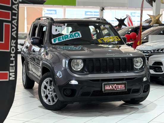 JEEP-RENEGADE-1.8 16V FLEX SPORT 4P AUTOMÁTICO JEEP-RENEGADE-2019