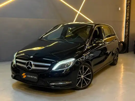 MERCEDES-BENZ-B 200-1.6 SPORT TURBO GASOLINA 4P AUTOMÁTICO MERCEDES-BENZ-B 200-2012