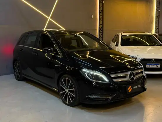 MERCEDES-BENZ-B 200-1.6 SPORT TURBO GASOLINA 4P AUTOMÁTICO MERCEDES-BENZ-B 200-2012