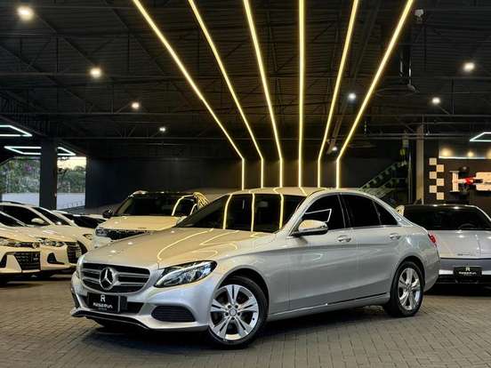 MERCEDES-BENZ-C 180-1.6 CGI 16V TURBO FLEX 4P AUTOMÁTICO MERCEDES-BENZ-C 180-2015