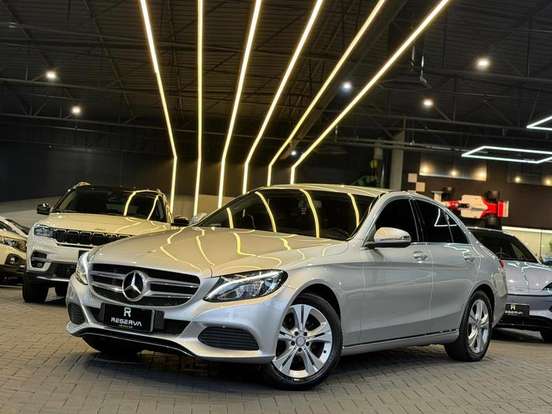 MERCEDES-BENZ-C 180-1.6 CGI 16V TURBO FLEX 4P AUTOMÁTICO MERCEDES-BENZ-C 180-2015